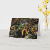 Het wenskaart van de Fantasie van de Fee van de Kaart (Gele Bloem)