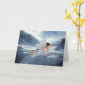 Het Wenskaart van de fee Kaart (Gele Bloem)