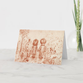 Het Wenskaart van de gang Kaart