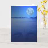 Het Wenskaart van de Geest van het meer Kaart (Gele Bloem)