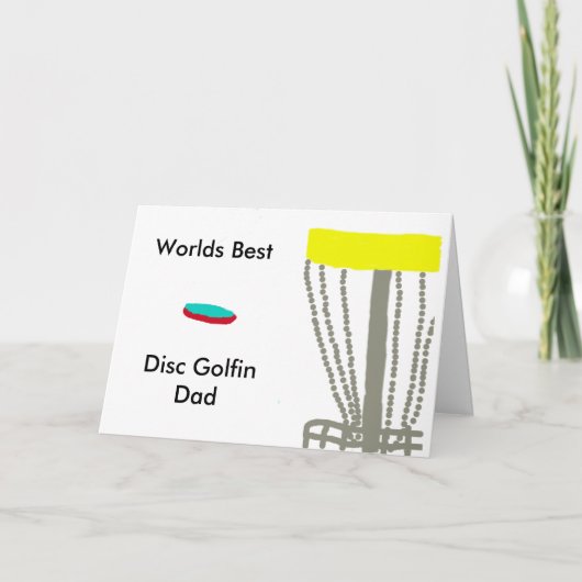 Het wenskaart van de gelukkige vaders #3 kaart (Voorkant)