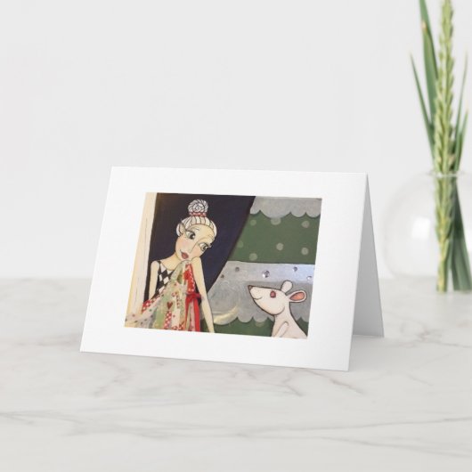 Het Wenskaart van de Gift van elf Feestdagen Kaart (Voorkant)