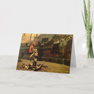 Het Wenskaart van de gladiator Kaart