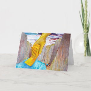 Het Wenskaart van de Gunst van de besparing Kaart