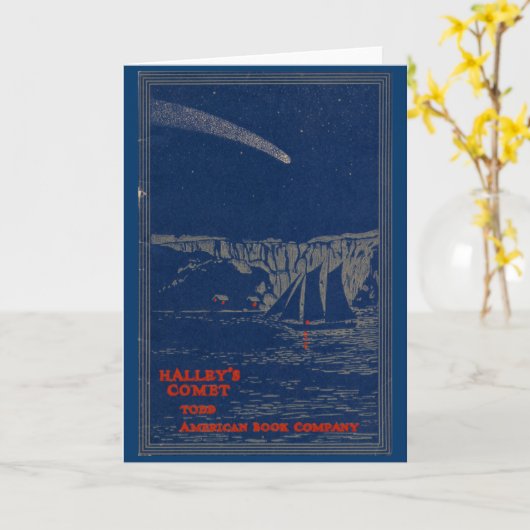 "Het Wenskaart Van de halley- KOMEET" Kaart (Gele Bloem)