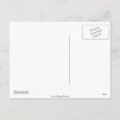 Het Wenskaart van de Harten van de Valentijnsdag Feestdagenkaart (Achterkant)