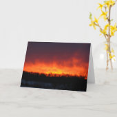 Het Wenskaart van de Hemel van de brand Kaart (Gele Bloem)