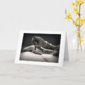 Het Wenskaart van de Henna van Mendhi (met grens) Kaart (Gele Bloem)