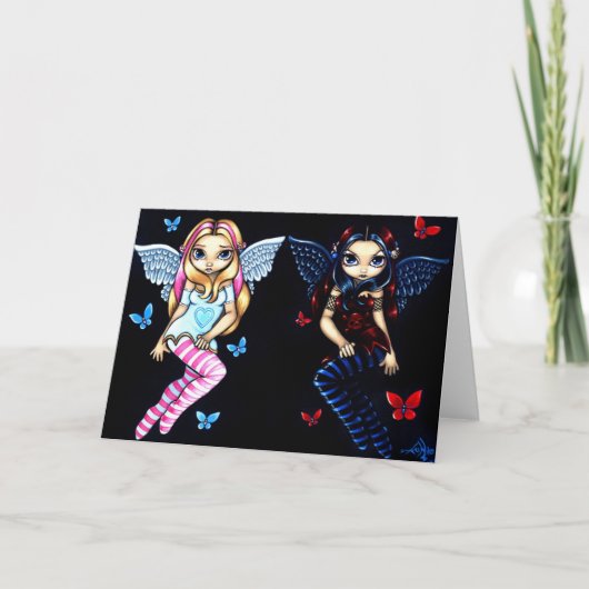 Het Wenskaart van de "hoop en van de Wanhoop" Kaart (Voorkant)