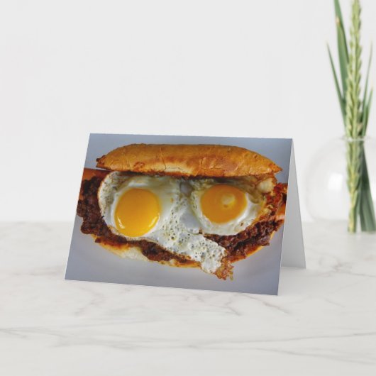 Het Wenskaart van de Hotdog van de pret! Kaart (Voorkant)