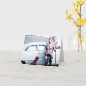 Het Wenskaart van de Jacht van de eend Kaart (Gele Bloem)