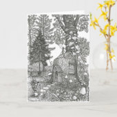 Het Wenskaart van de Kamers van Stumptown Kaart (Gele Bloem)