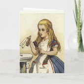 Het Wenskaart van de KAT van Cheshire Kaart (Achterkant)