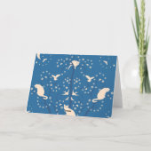 Het Wenskaart van de Katers van de schemering Feestdagen Kaart (Achterkant)