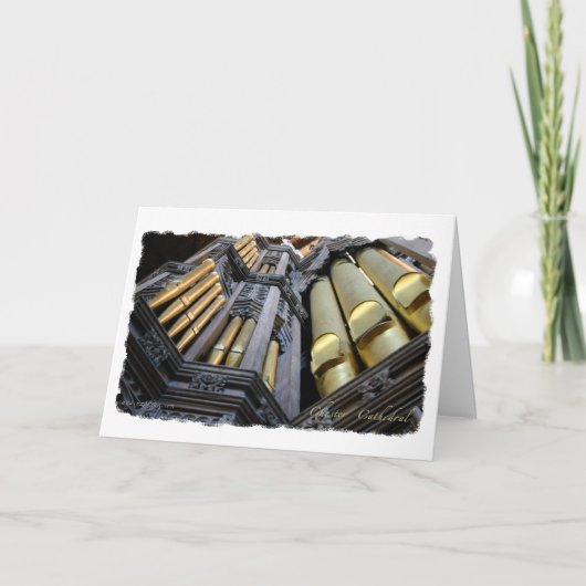 Het wenskaart van de Kathedraal van Chester Kaart (Voorkant)