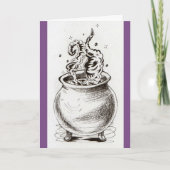 Het wenskaart van de ketel kaart (Voorkant)