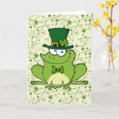 HET WENSKAART VAN DE KIKKER VAN DE KABOUTER KAART (Gele Bloem)