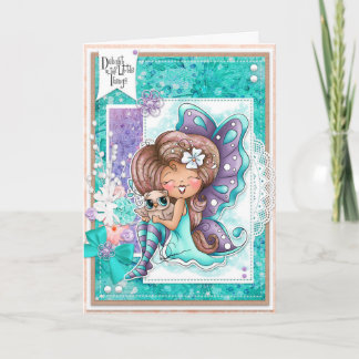 Het Wenskaart van de Kleine Dingen is verheugend Kaart