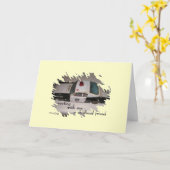 Het Wenskaart van de Kunst van de Haiku's van de Kaart (Gele Bloem)