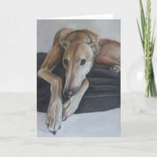 Het Wenskaart van de Kunst van de Hond van de Kaart
