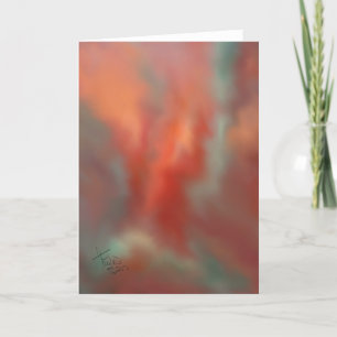 Het Wenskaart van de Kunst van de opvlieging Kaart