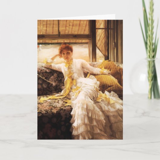 Het Wenskaart van de Kust van James Tissot Kaart (Voorkant)