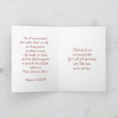 Het Wenskaart van de Liefde van de god Kaart (Binnen)