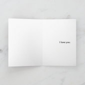 Het Wenskaart van de Liefde van de Naaktslak van Kaart (Binnen)