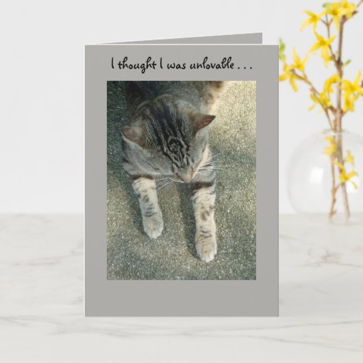 Het Wenskaart van de liefde "van de Reddingen" Kaart (Gele Bloem)