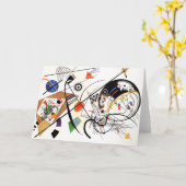 Het Wenskaart van de Lijn van Tranverse van Kaart (Gele Bloem)