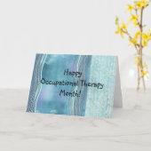 Het Wenskaart van de Maand van de beroepsTherapie Kaart (Gele Bloem)