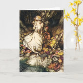 Het Wenskaart van de Markt van de kobold Kaart (Gele Bloem)