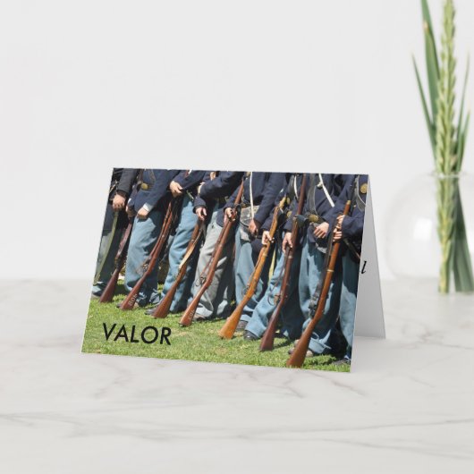 Het Wenskaart van de moed Kaart (Voorkant)