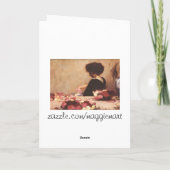 Het Wenskaart van de muzieklessen Kaart (Achterkant)