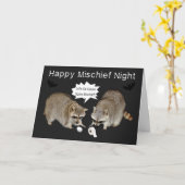 Het Wenskaart van de Nacht van de ellende Kaart (Gele Bloem)