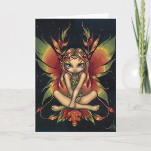 Het Wenskaart van de Nacht van de herfst "van de Kaart