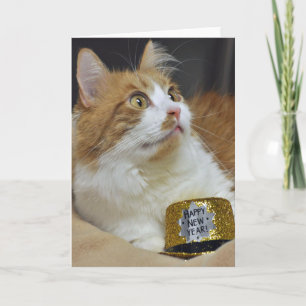 Het Wenskaart van de Nieuwjaren van de Redding van Feestdagen Kaart