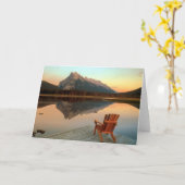 Het Wenskaart van de ontspanning Kaart (Gele Bloem)