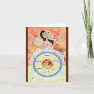 Het wenskaart van de Pascha Kaart