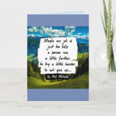 Het Wenskaart van de pensionering Kaart (Voorkant)