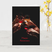 Het Wenskaart van de Pensionering van de Glazen Kaart (Gele Bloem)