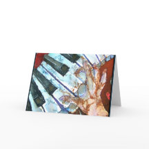 HET WENSKAART VAN DE PIANO