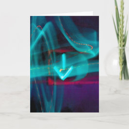 Het Wenskaart van de Pijl van het verkeer Kaart