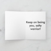 Het Wenskaart van de pretzel Kaart (Binnen)