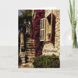 Het wenskaart van de Provence, St Paul de Vence Kaart