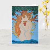 Het Wenskaart van de "quintessentie" Kaart (Gele Bloem)