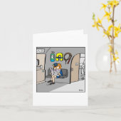 Het wenskaart van de reis kaart (Gele Bloem)