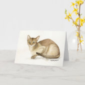 "Het Wenskaart van de Reproductie van de Kunst van Kaart (Gele Bloem)