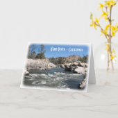 Het Wenskaart van de Rivier van Kern! Kaart (Gele Bloem)