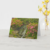 Het Wenskaart van de rododendron Kaart (Gele Bloem)